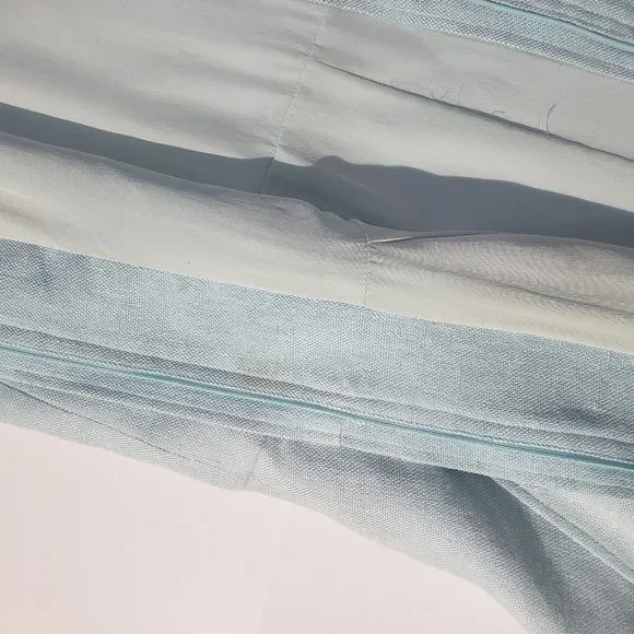 Oscar de La Renta Curved Seam w/pockets Dress Size 10. Sky Blue classy dress. - Picture 3 of 8